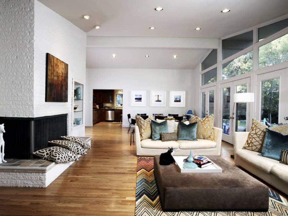 Houzz Dallas midcentury modern house