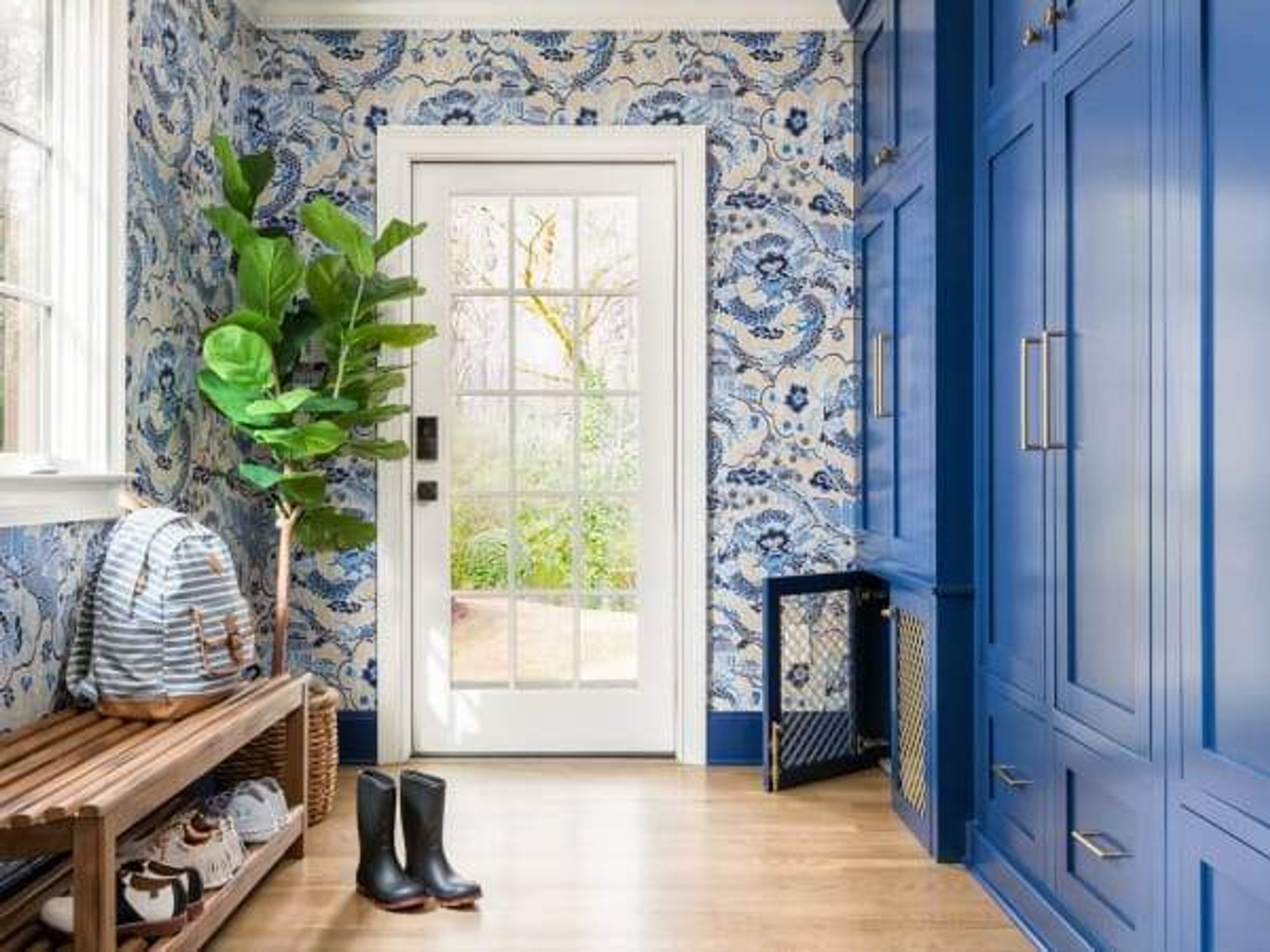 Houzz Fall 2025 design trends, bold wallpaper