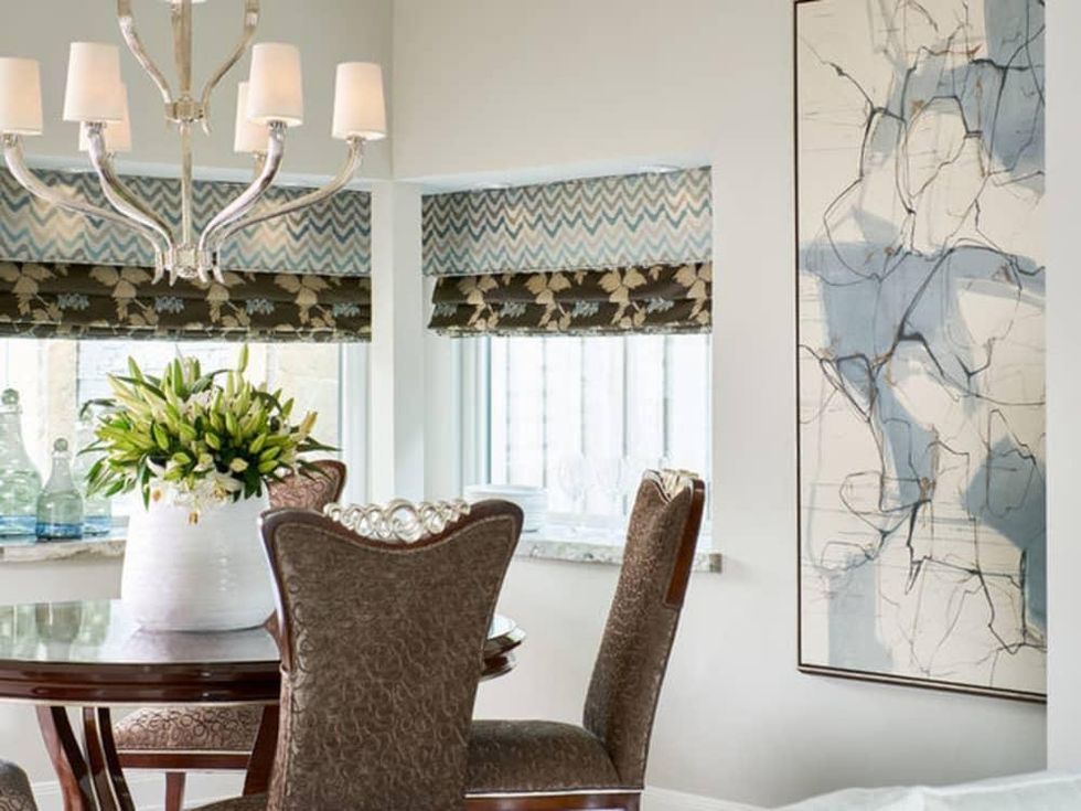 Houzz luxury estate remodel Dallas dining room