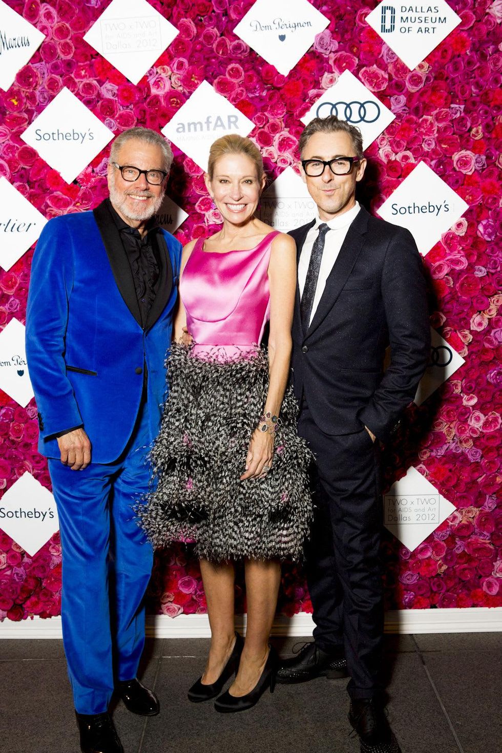 Howard Rachofsky, Cindy Rachofsky, Alan Cumming