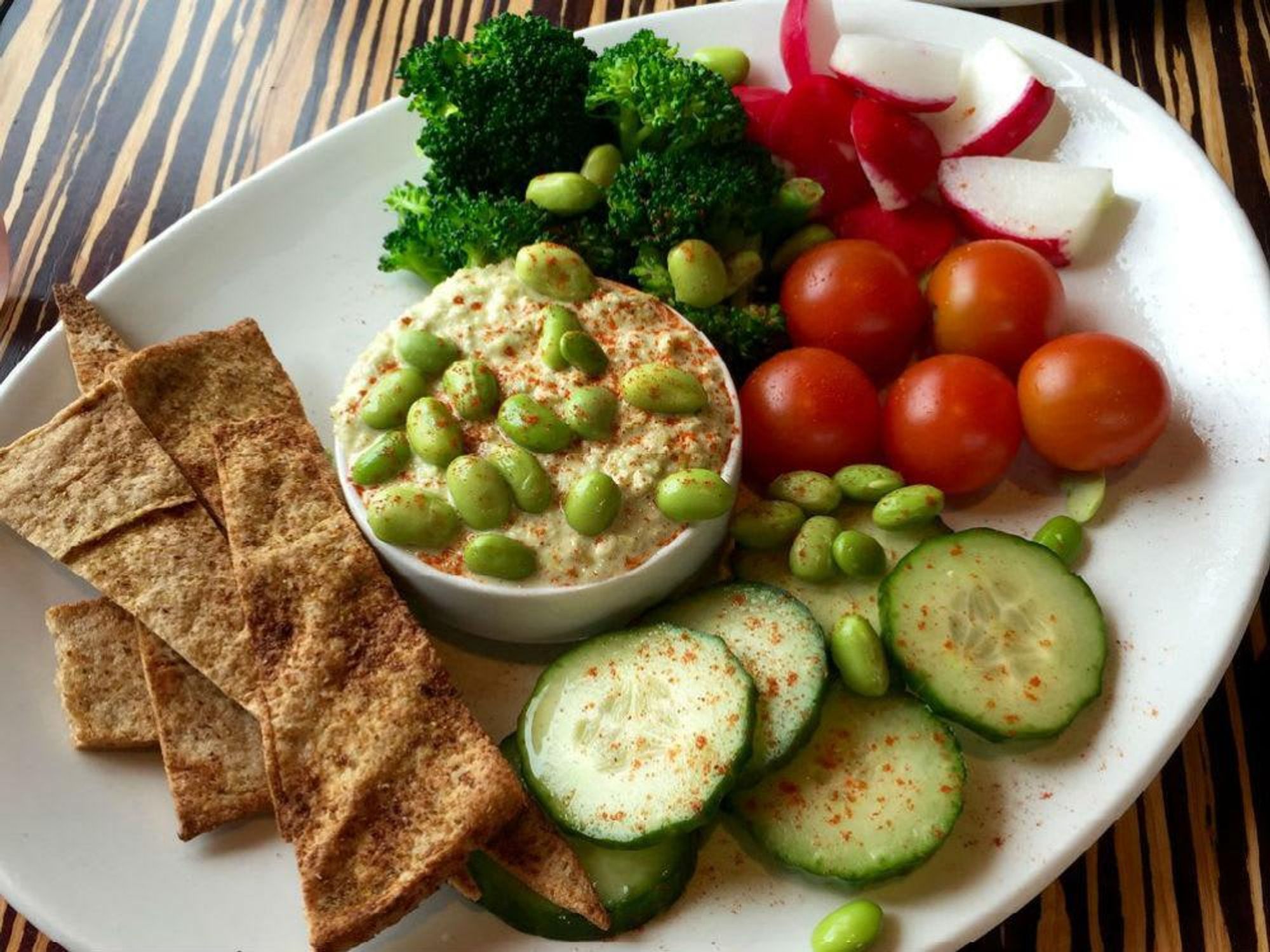 hummus, LYFE Kitchen