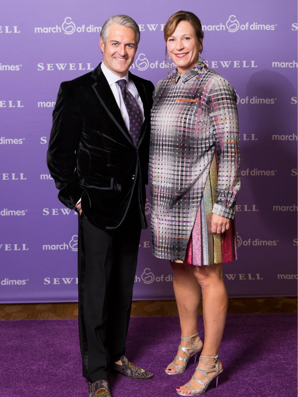 Ian MacNeil, Laura MacNeil, March of Dimes chef auction