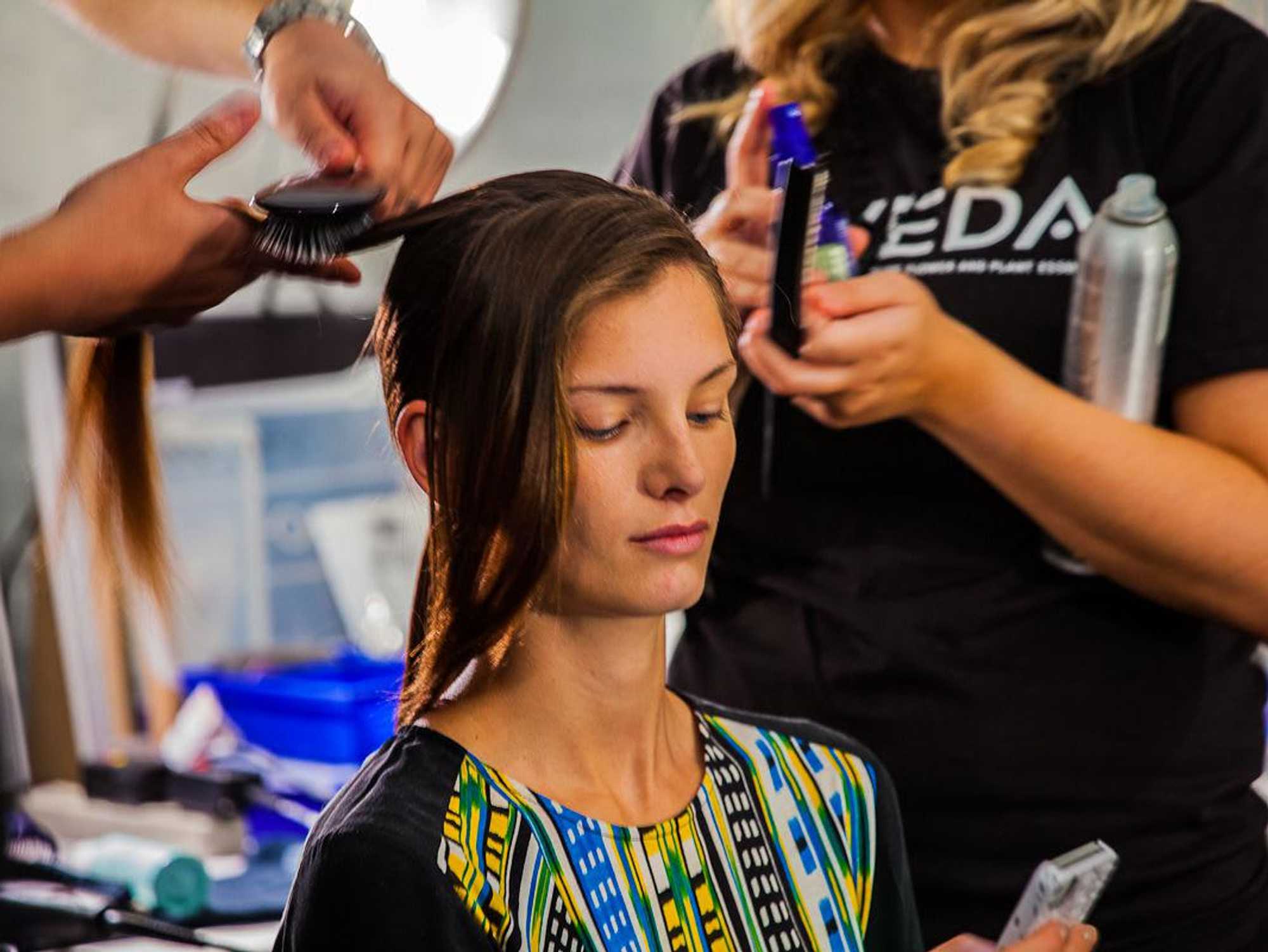 Chaotic beauty: Backstage with 5 top designers at New York Fashion Week