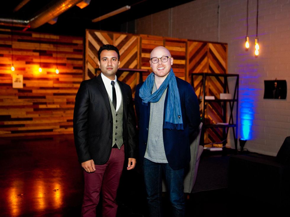 Imran Sheikh, Matt Alexander at Need anniversary party