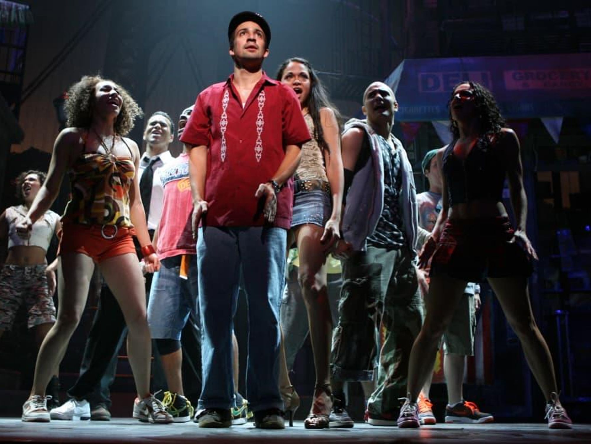 In the Heights Broadway cast