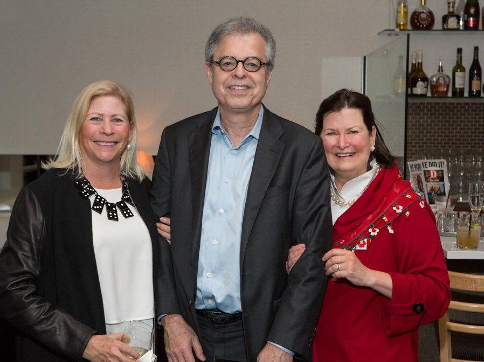 Inette Brown, Mark Perkins, Susan Matusewicz, mac kick off party