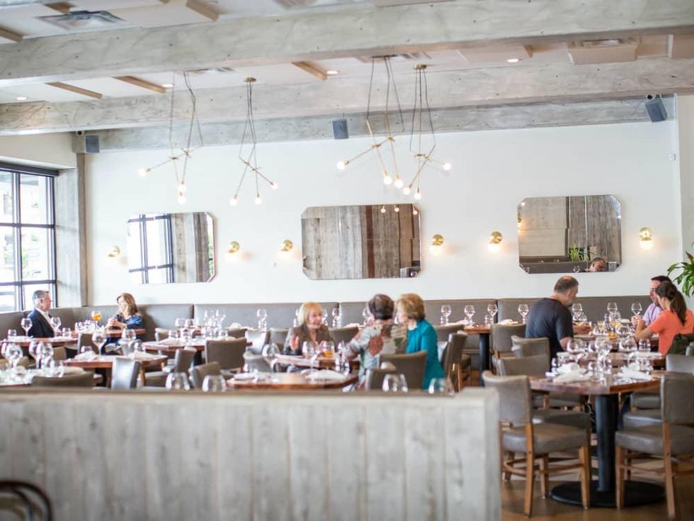 Inside Madrina restaurant in Dallas