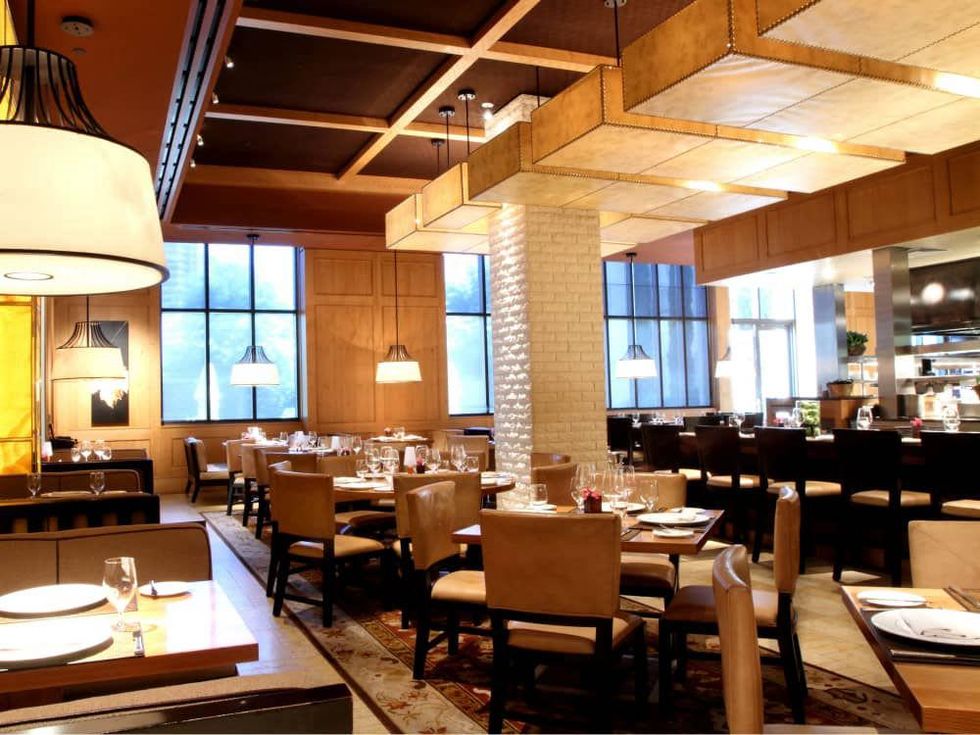 Interior of Fearing's Restaurant at the Ritz-Carlton, Dallas