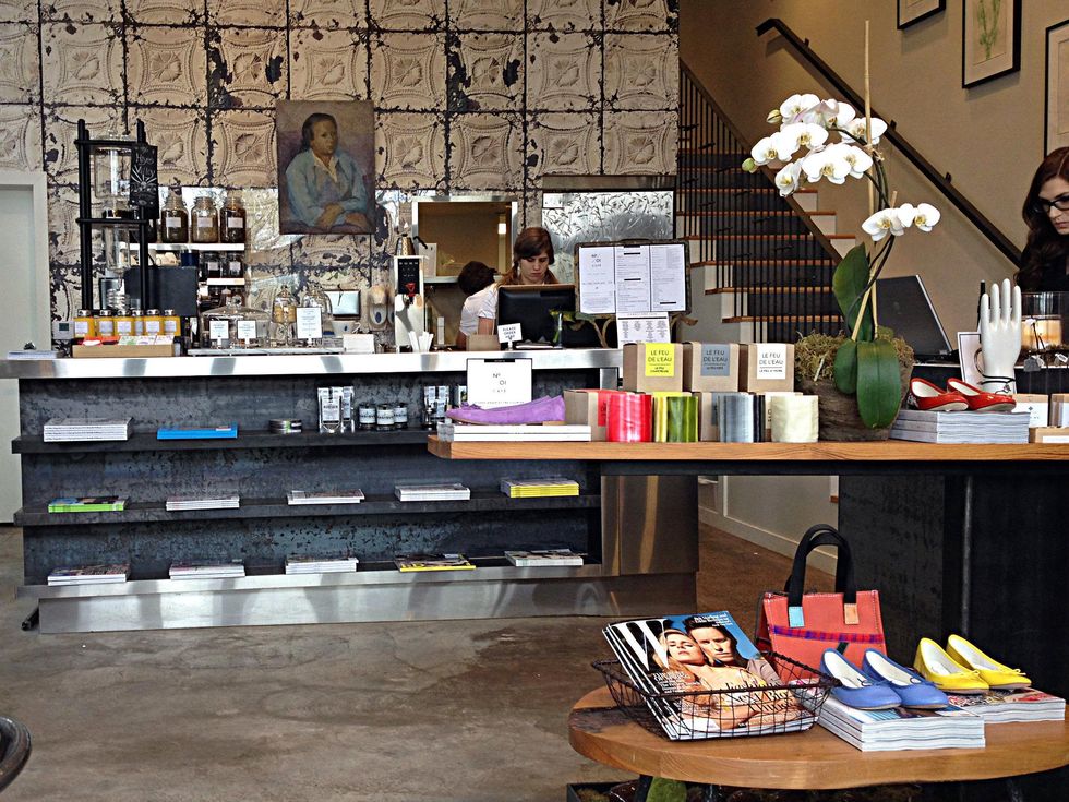 Interior of No. 1 in Highland Park Village