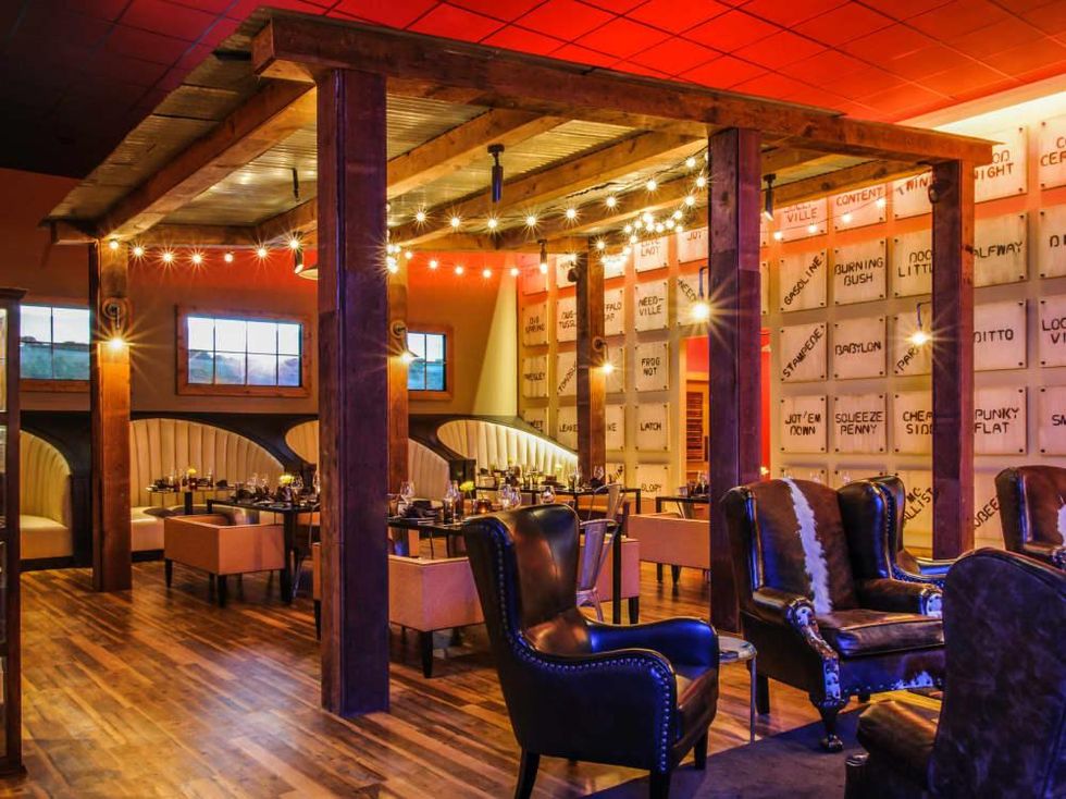 Interior of Stampede 66 restaurant in Dallas