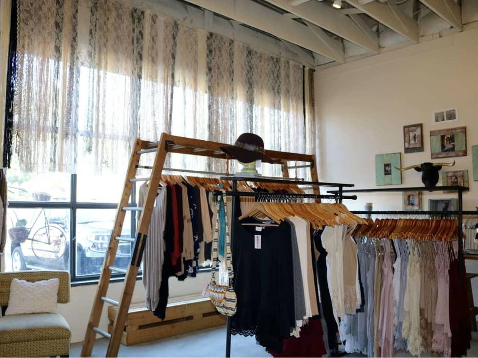 Interior of Winter Lennon storefront in Oak Cliff