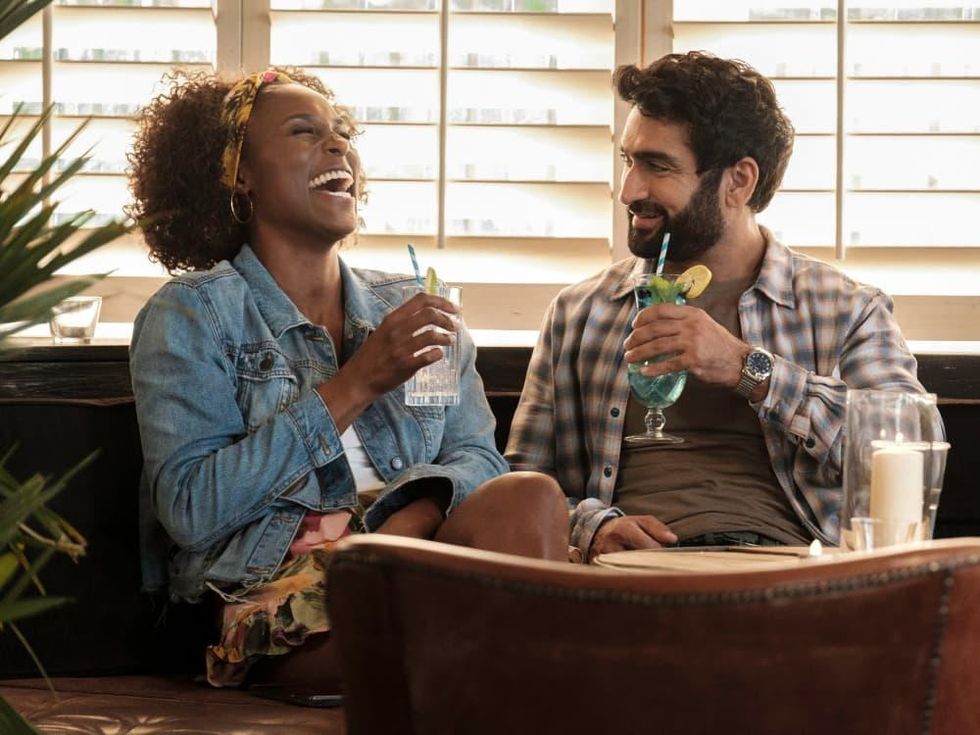 Issa Rae and Kumail Nanjiani in The Lovebirds