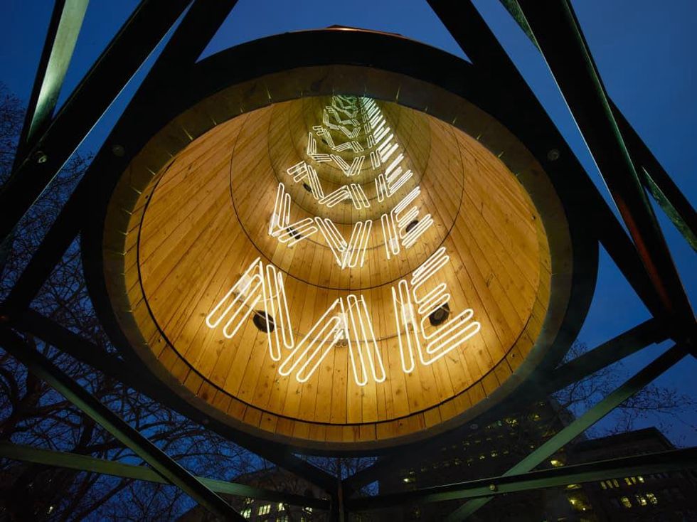 Ivan Navarro's This Land is Your Land