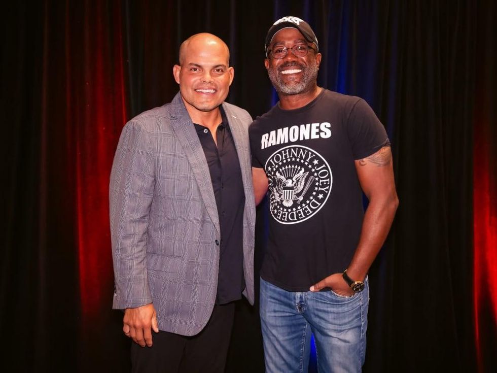 Ivan Rodriguez, Darius Rucker