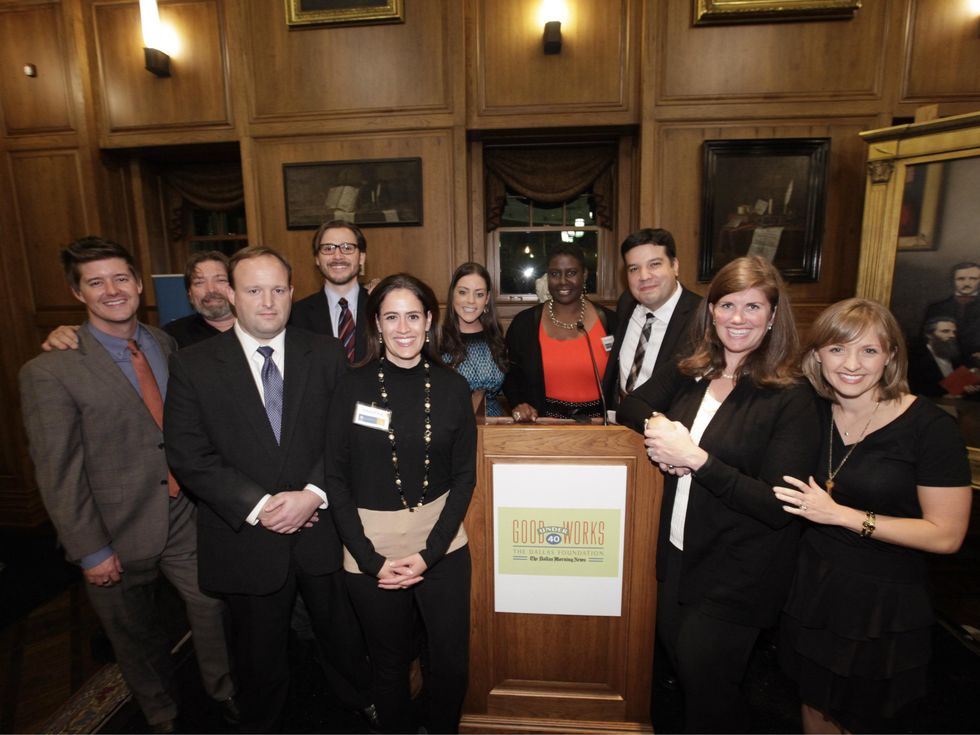 J. Mack Slaughter, John Porter, Jason Reed, Loren Koziol, Rebekah Kay, Liz Healy, Tonya Muraguri, Roberto Moreno, Meg Boyd, Paige Chenault, Good Works Under 40