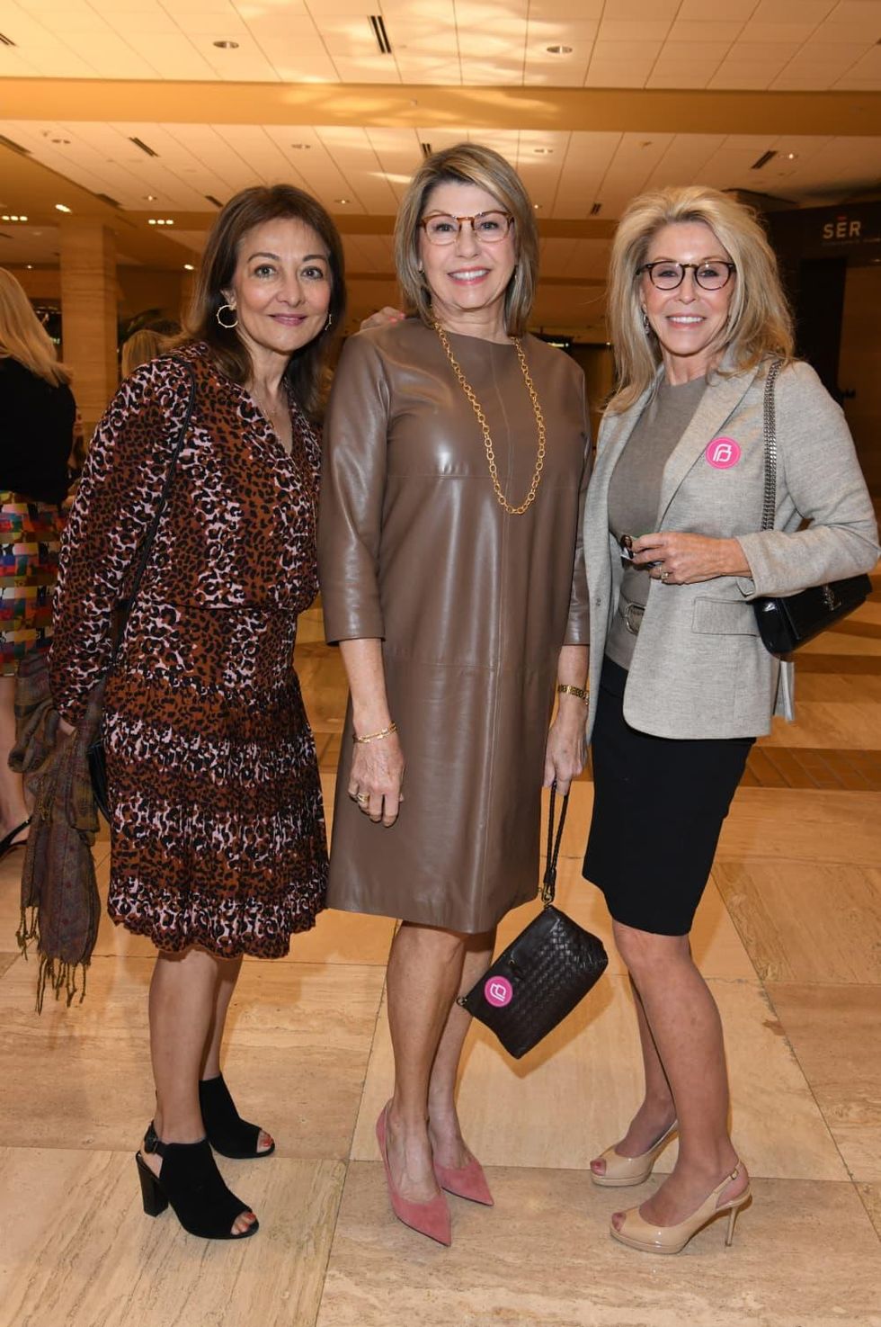 Jabeen Zaidi, Kathy Clark, Sharon Devereux