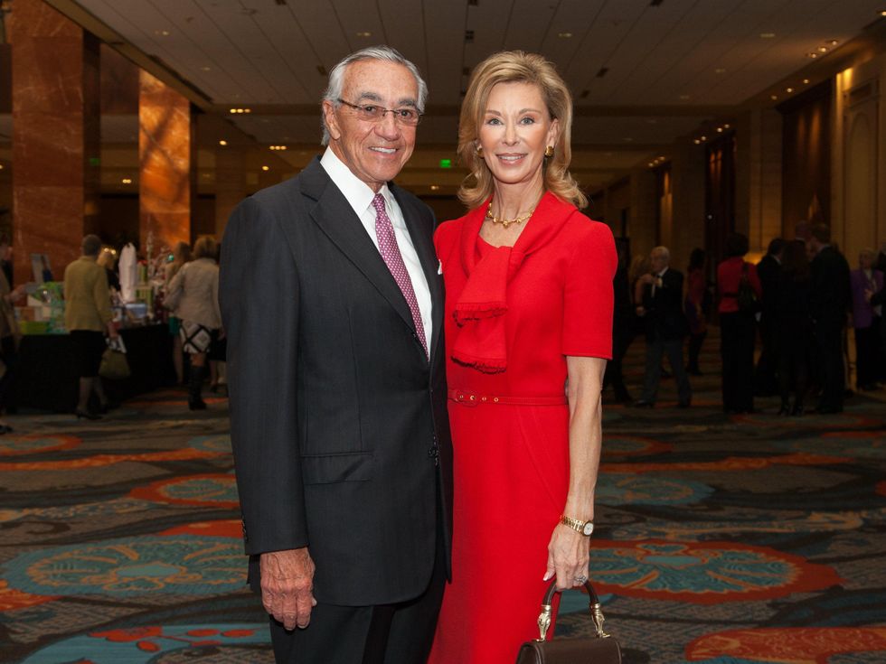 Jack and Deborah Gunter at Living Legend Luncheon with George W. Bush