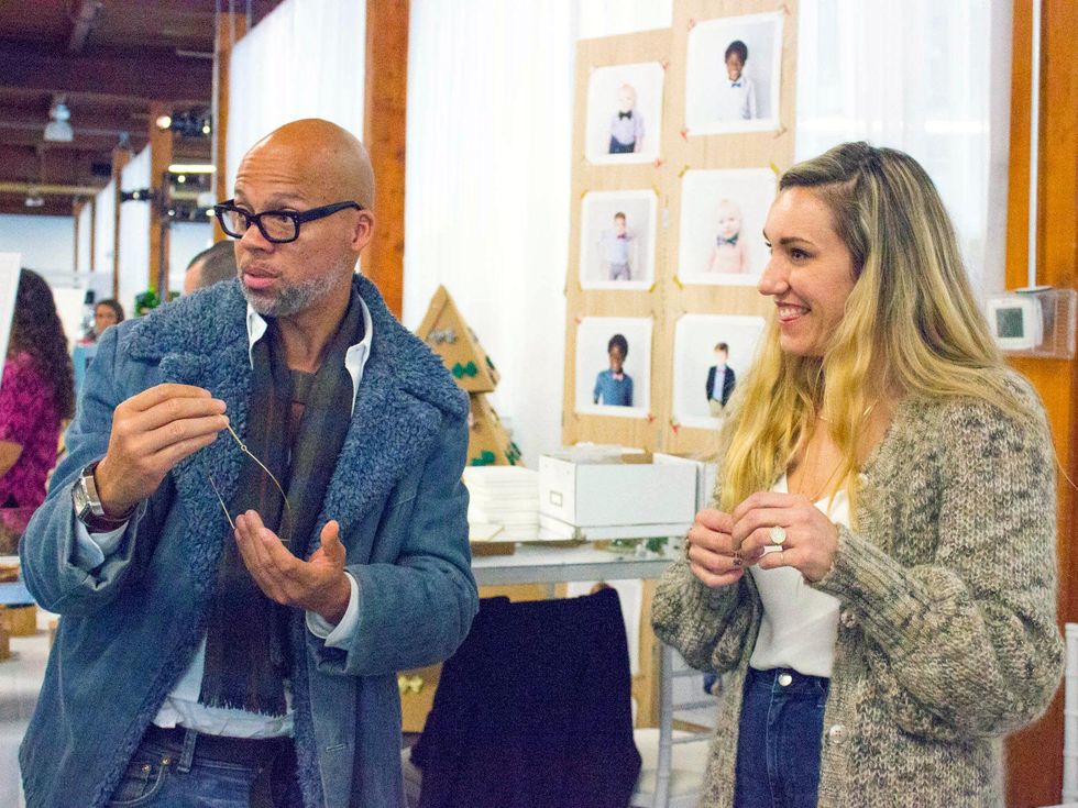 Jackson, Misty Incontrera at CultureMap Holiday Pop-up Shop 2014
