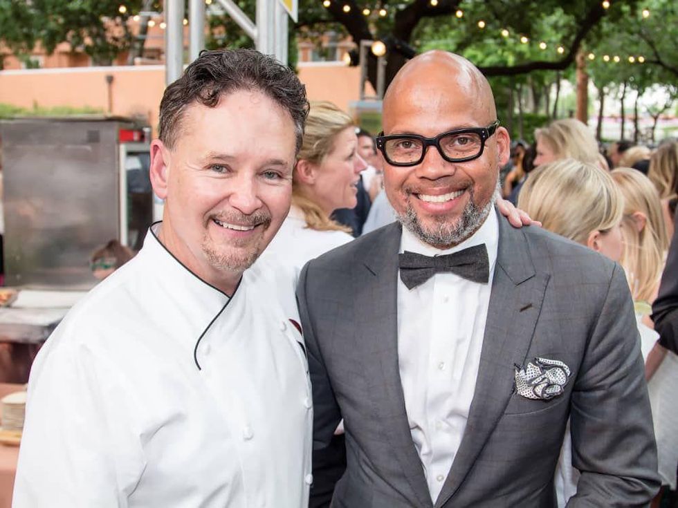 Jackson, Stephan Pyles, taca party on the green