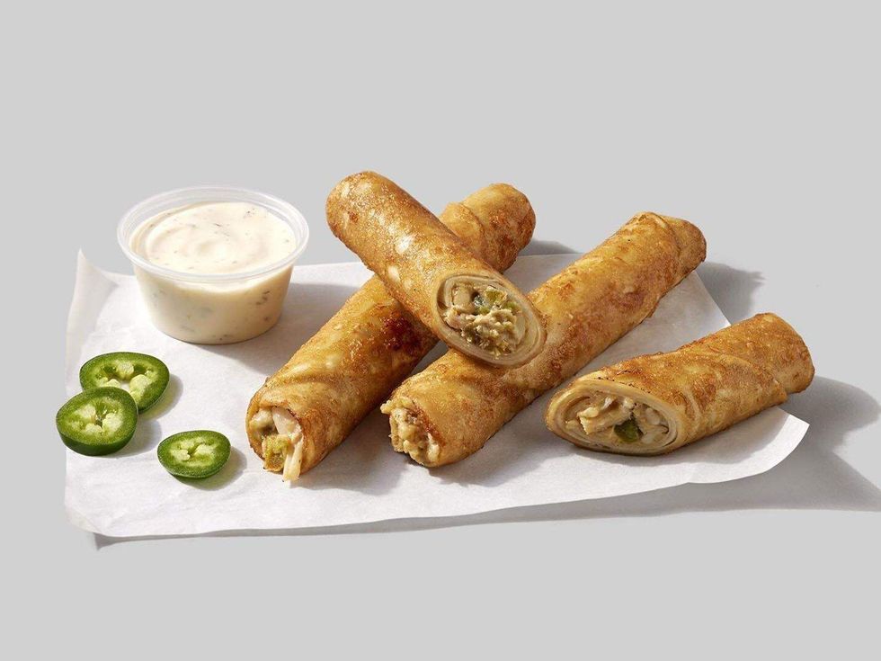 Jalape\u00f1o Ranch Chicken Taquito