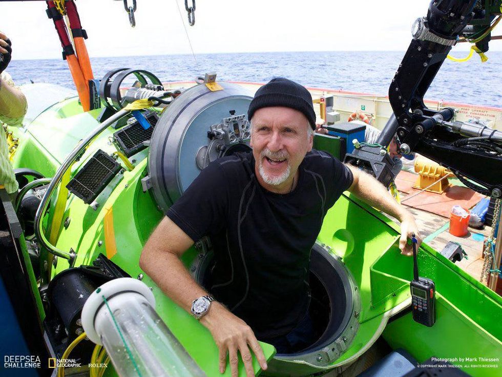 James Cameron in DeepSea Challenge 3D
