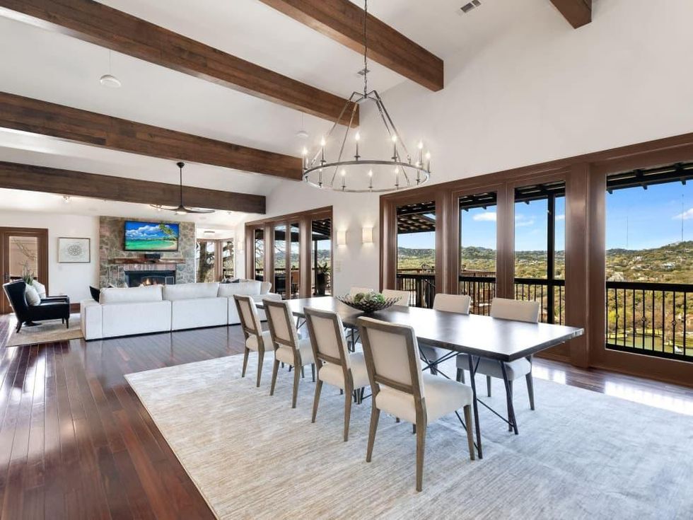 James Michener house Mount Bonnell