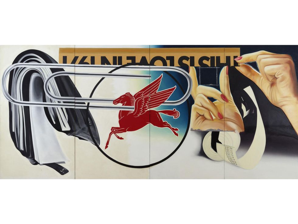 James Rosenquist's Paper Clip