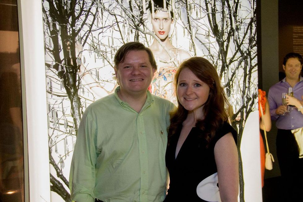 James Rust, Abigail Baber at Dior Exhibition