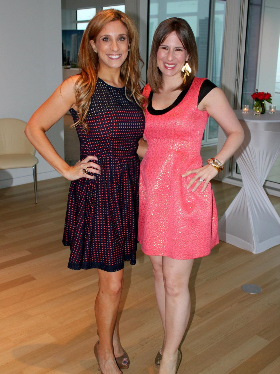 Jamie Singer, Lindsay Jacaman, Celebrity Waiter Kick-Off