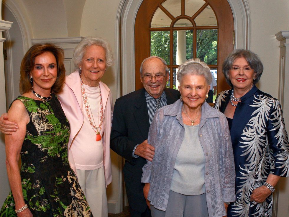 Jan Pickens, Carolyn Lupton, Robert Grackvill, Caroline Rose Hunt, Dee Wyly