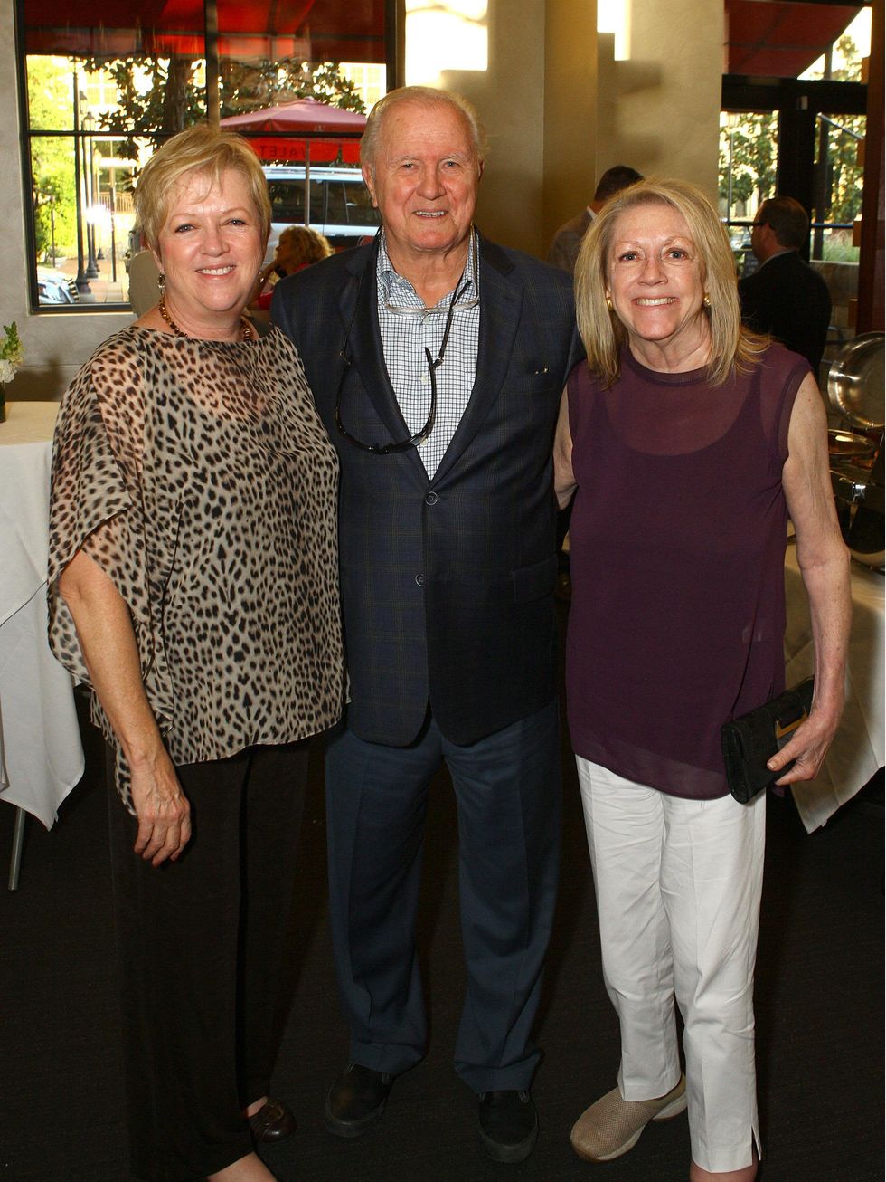 Jan Pruitt, Phil and Janet Cobb, harvest kick off