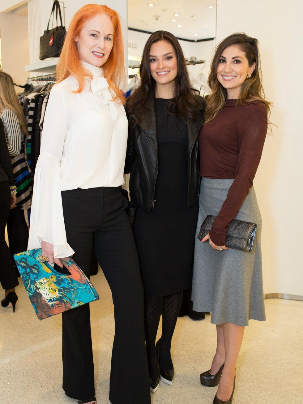Jan Strimple, Marisa Howard, and Susie Straubmueller