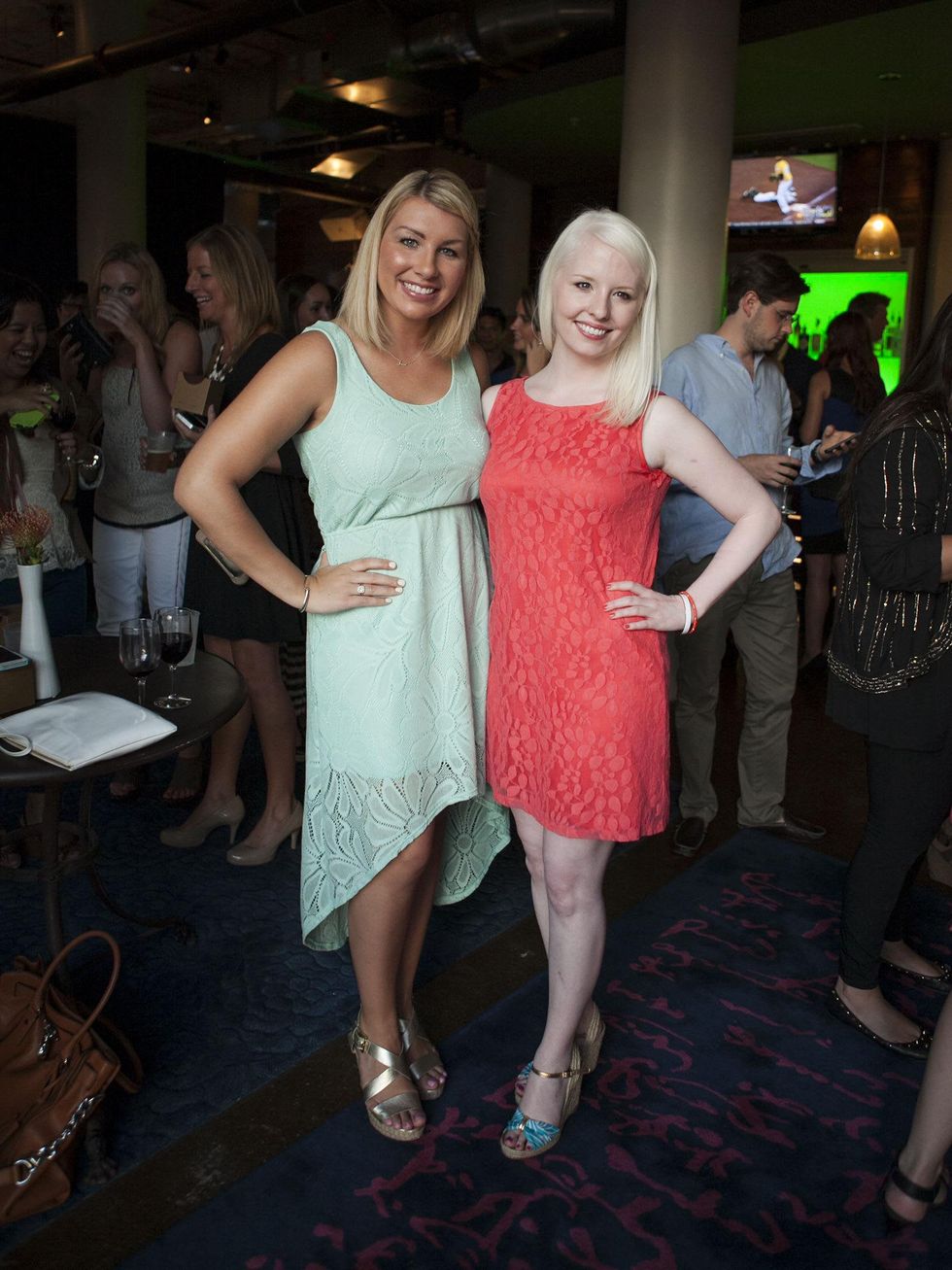 Jana Parker, Mallory Bassham, CultureMap Social Cocktail Party, NYLO Southside