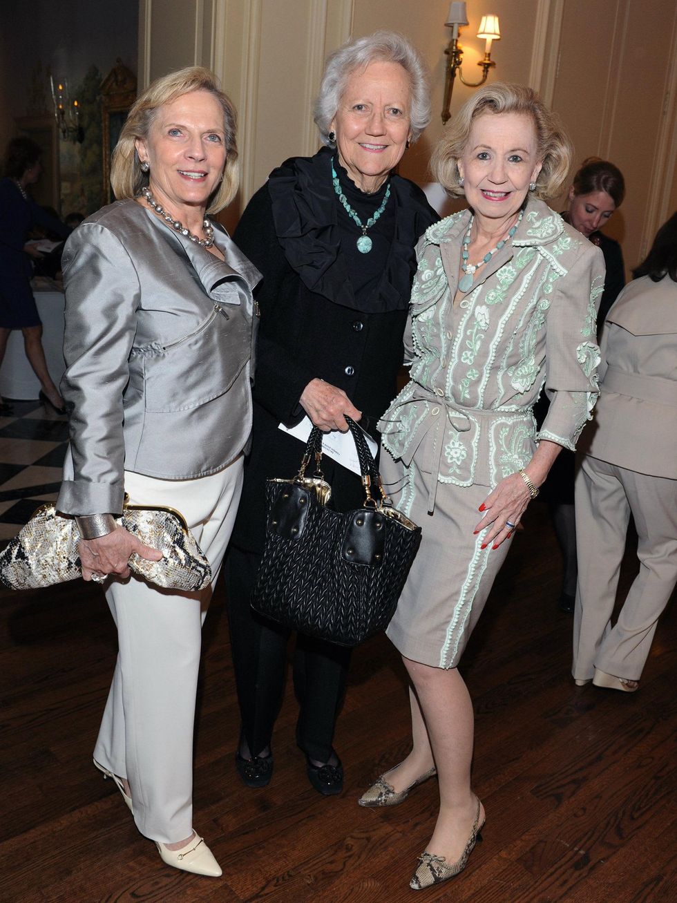 Jane Lattimore, Carolyn Lupton, Yvonne Crum, Salvation Army Luncheon