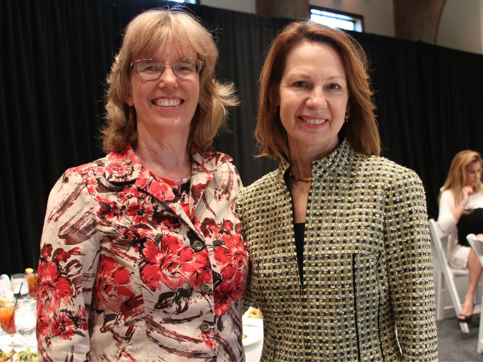 Janet Hambright and Libby Deans, just say yes luncheon