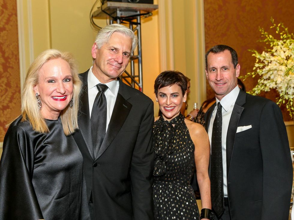 Janie and David Condon, Stacy Girard and Jerry Rasansky, Billiard Ball