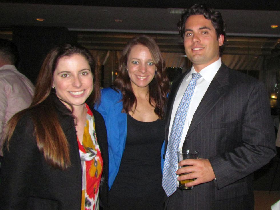 Janie Roberston, Kate Cheatham, Trey Adams at MS On the Move Luncheon kickoff