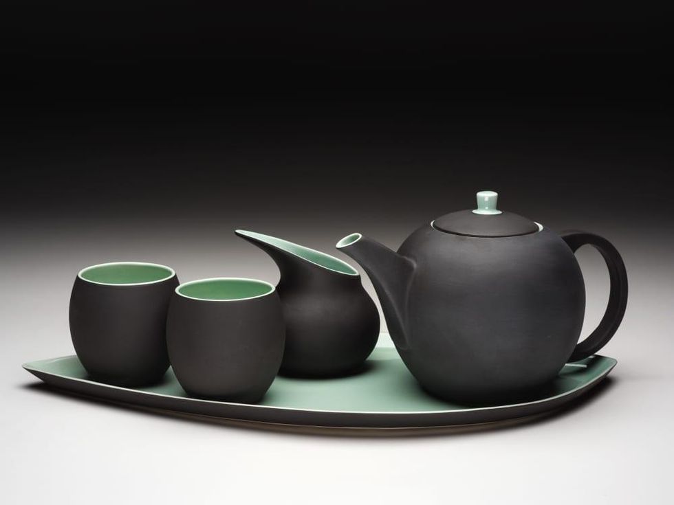 Japanese ceramic tea set at the Lotus Shop