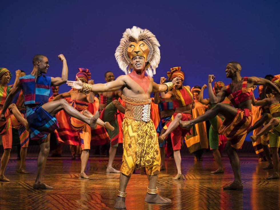 Jared Dixon as Simba in The Lion King