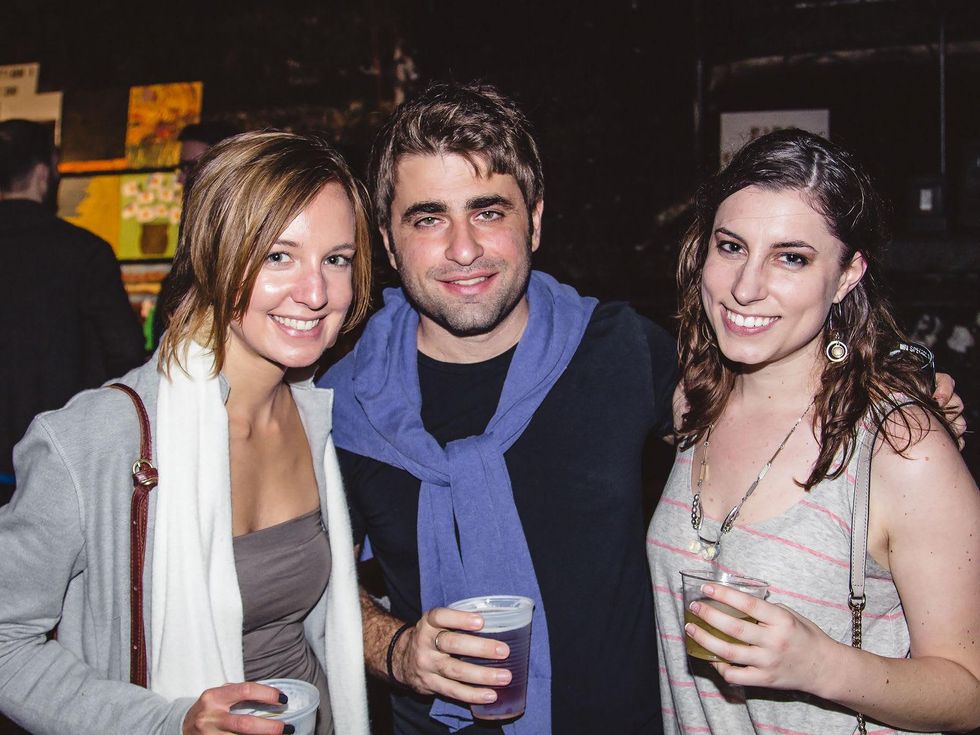 Jasmine Madson, Navid, Christina Deorchis at Art Con 9