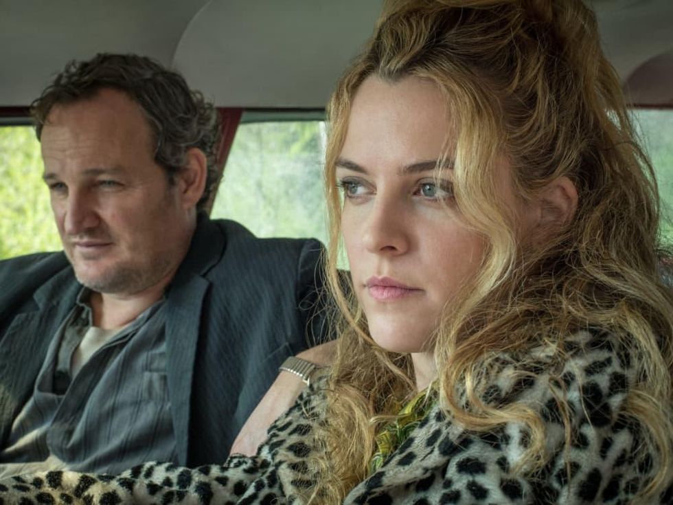 Jason Clarke and Riley Keough in The Devil All The Time