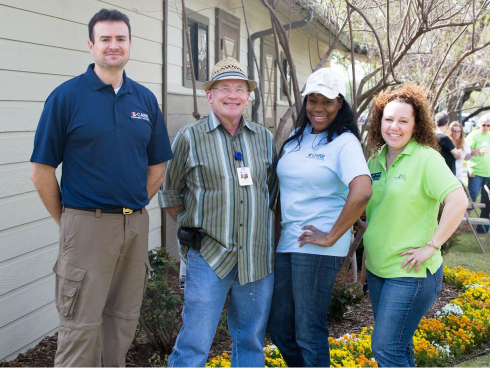 Jason Davis, P.A., Scotty Farris, R.N., Karen Hutchinson, Heather Guarnera (Marketing & Development Manager)