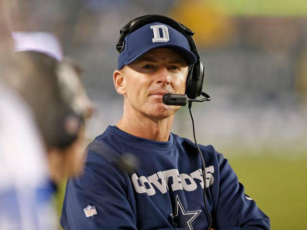 Jason Garrett of the Dallas Cowboys