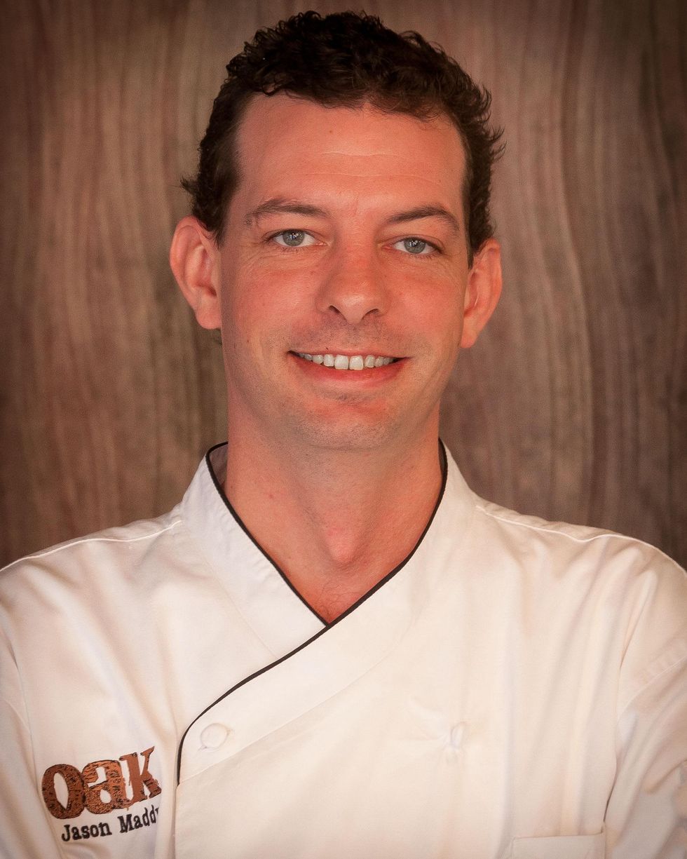 Jason Maddy, executive chef at Oak restaurant in Dallas Design District