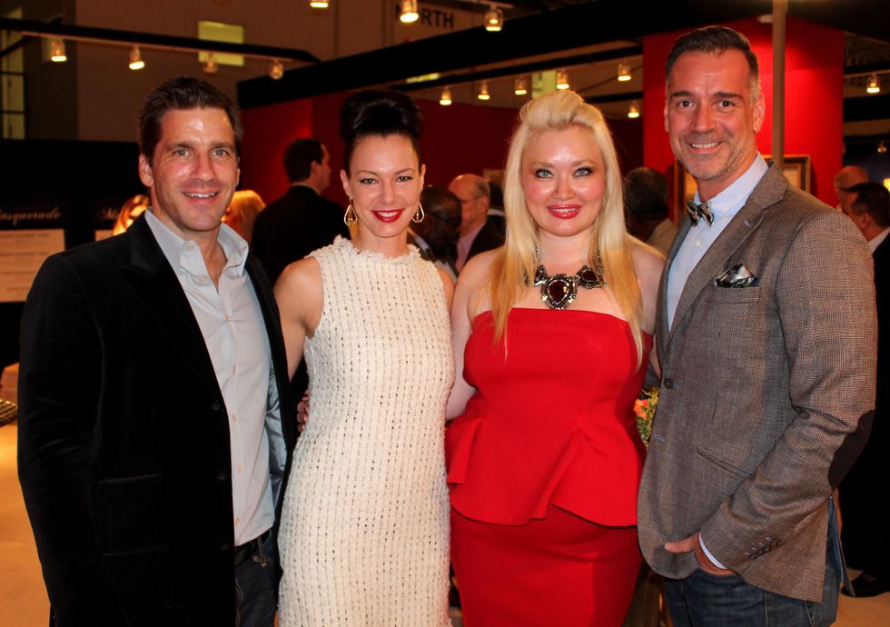 Jason Oleniczak, Brittanie Oleniczak, Simona Beal, Paul Massey, diffa wreath collection