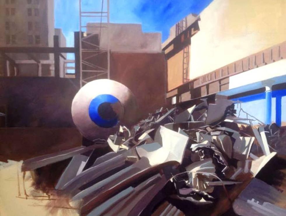 Jay Cantrell painting