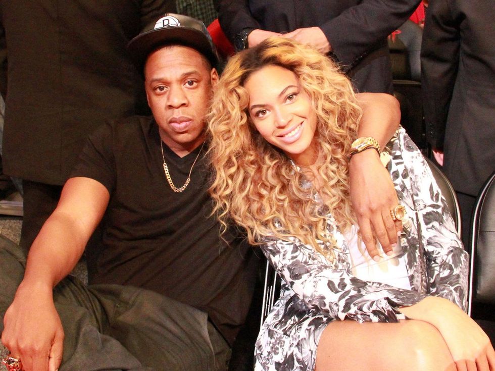 Jay Z and Beyonce together