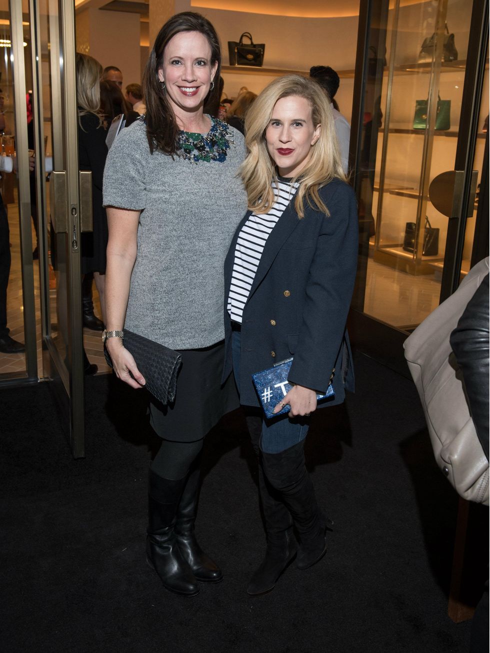 JB Hayes, Lynsey Eaton, Mulberry Opening