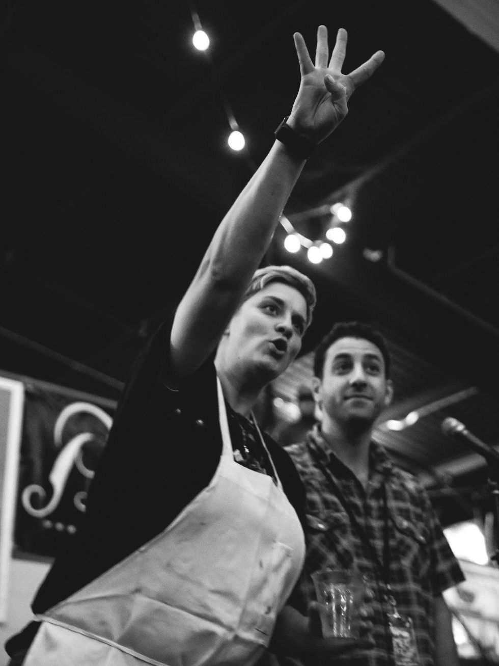 Jean Johnson at Meat Fight 2013