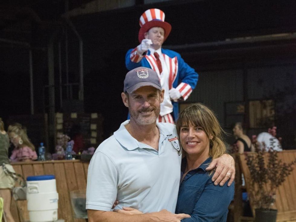 Jeff and Colleen Hensley, Equest Boots and Salutes